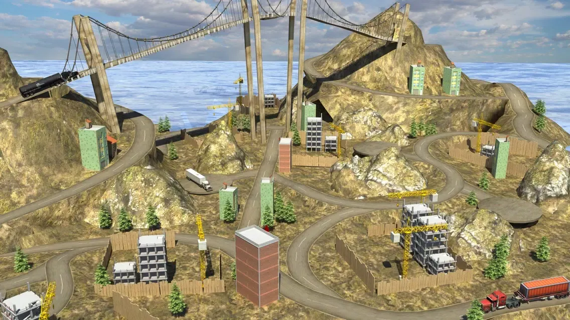 Capturas de tela do Hill Climb Truck Simulator