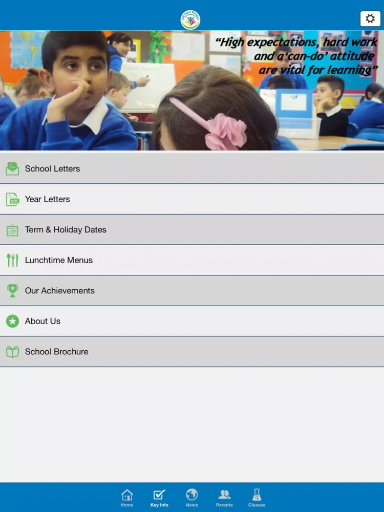 Hill Farm Primary School iPad  Screenshots