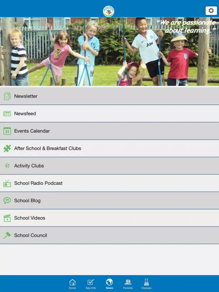 Hill Farm Primary School iPad  Screenshots