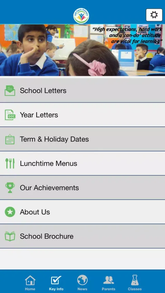 Hill Farm Primary School Screenshots