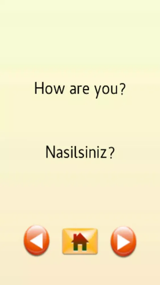 Captures d'écran de Turkish Travel Phrases