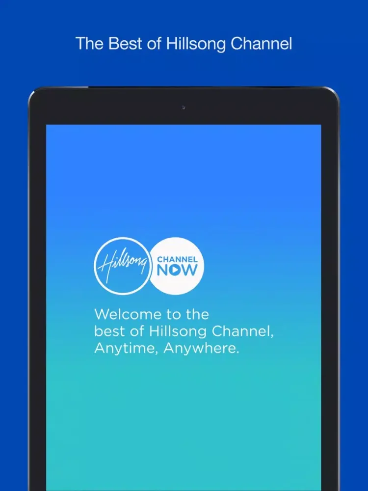 Hillsong Channel NOW iPad  سکرین شاٹس