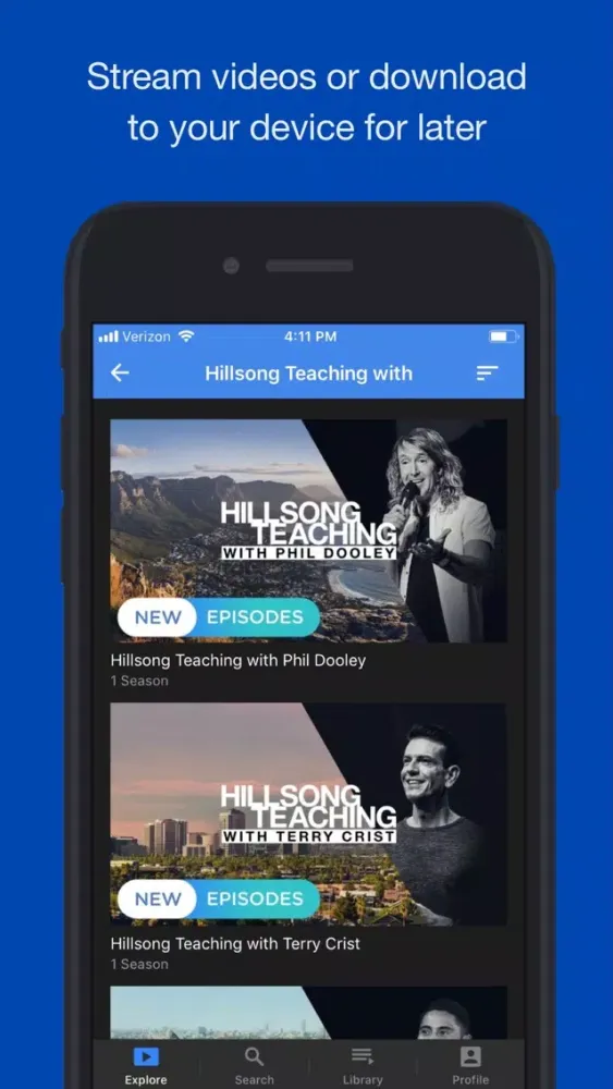 Hillsong Channel NOW سکرین شاٹس