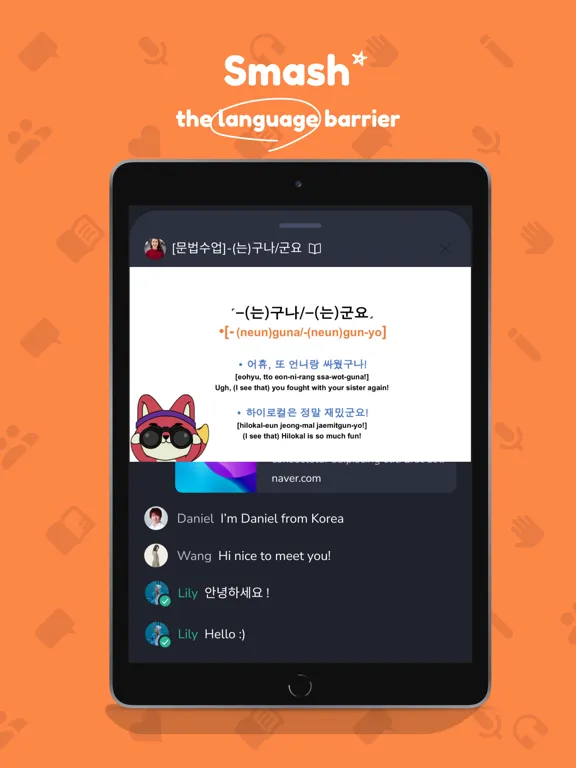 Hilokal: Language Exchange App iPad  스크린샷