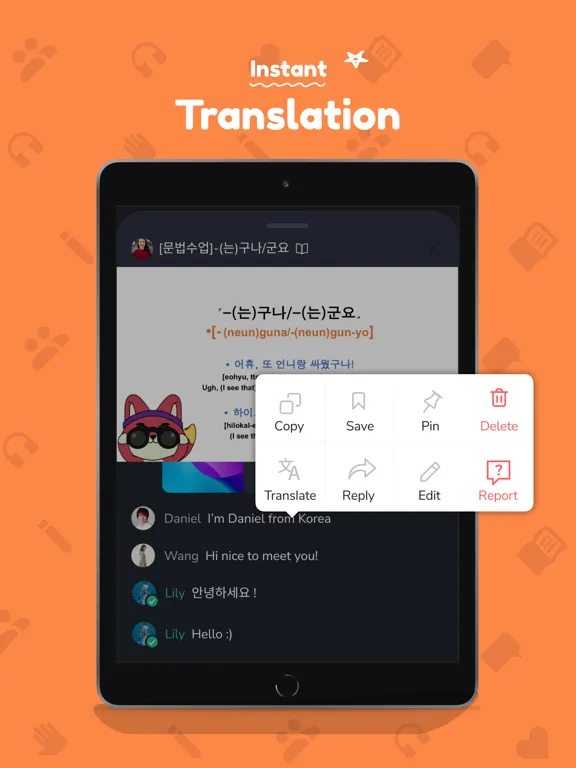 Hilokal: Language Exchange App iPad  스크린샷