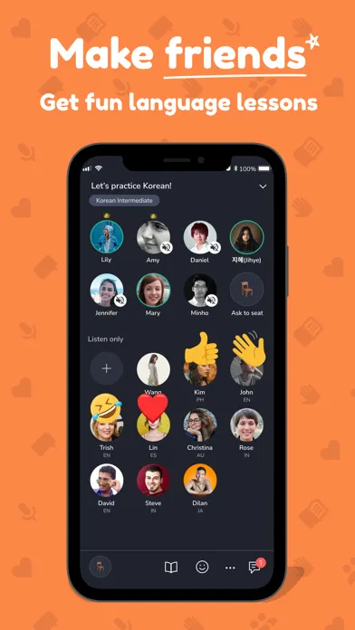 Hilokal: Language Exchange App 스크린샷