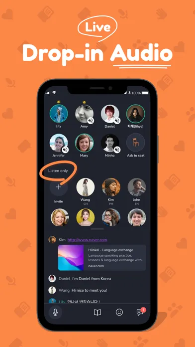 Hilokal: Language Exchange App 스크린샷