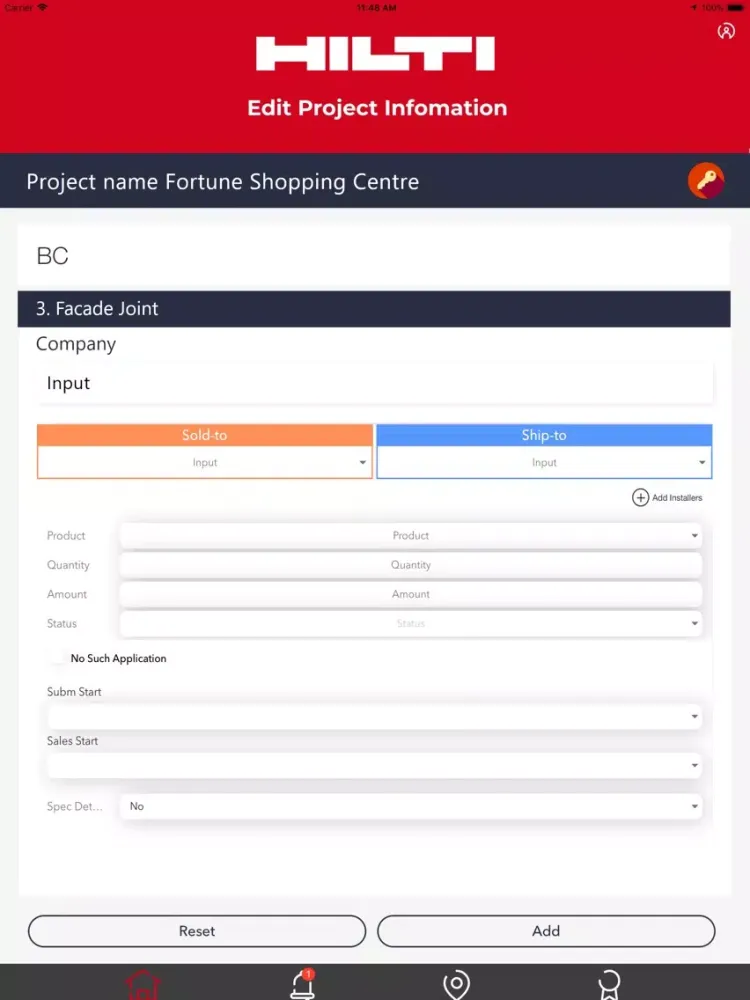 Zrzuty ekranu InSite HK iPad 