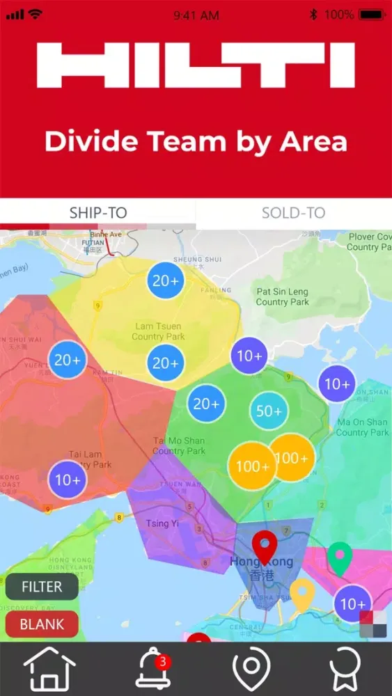 Zrzuty ekranu InSite HK