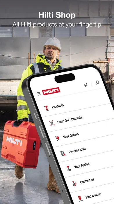 Hilti Shop应用截图
