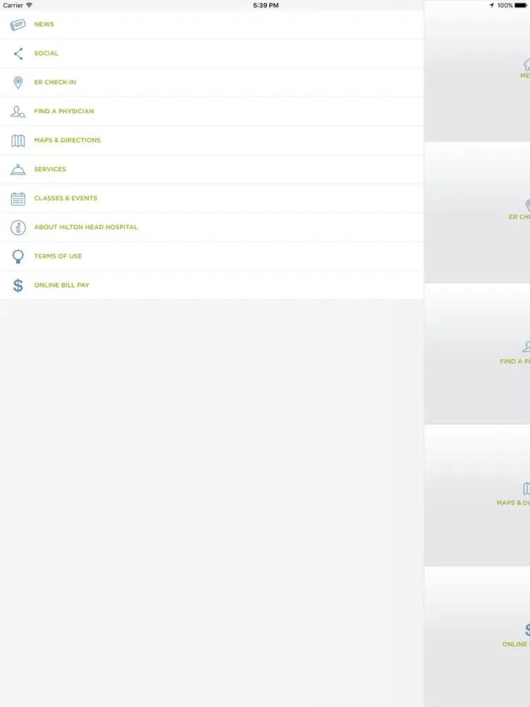 Скриншоты Hilton Head Hospital iPad 