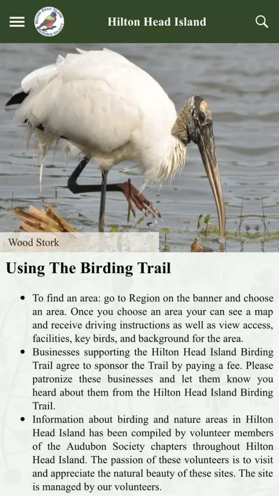 Hilton Head Island Birding Trail应用截图