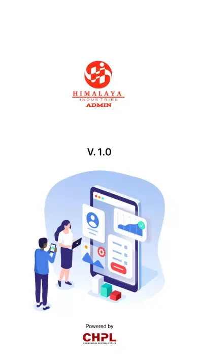 Captures d'écran de HIMALAYA INDUSTRIES Admin App