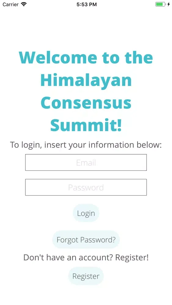 Ảnh chụp màn hình của Himalayan Consensus Summit
