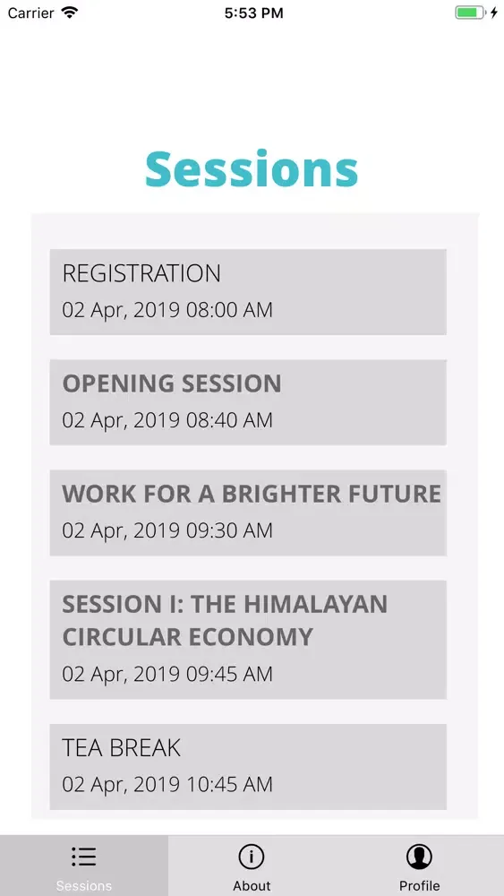 Ảnh chụp màn hình của Himalayan Consensus Summit