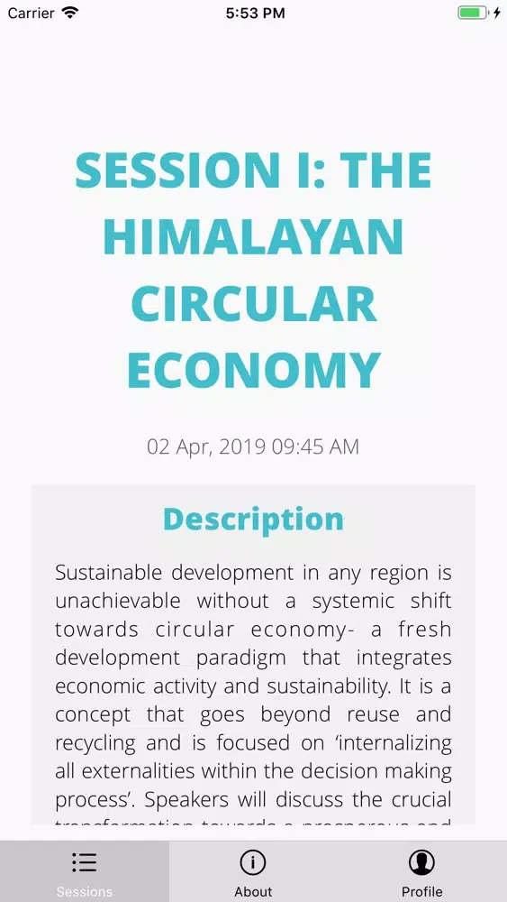 Ảnh chụp màn hình của Himalayan Consensus Summit