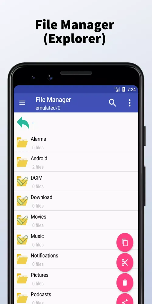 File Manager Screenshots