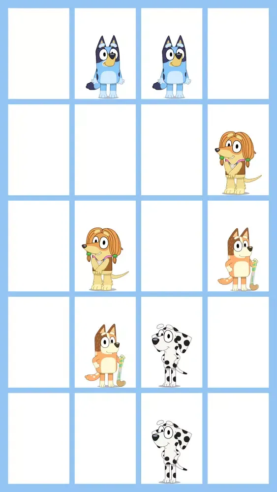 Bluey Match Screenshots
