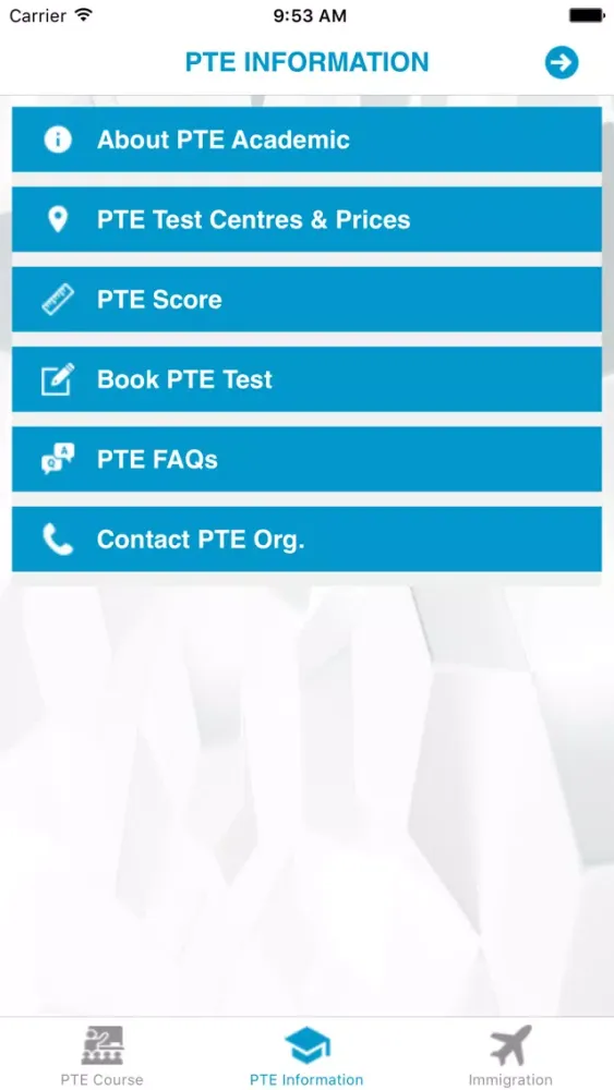 PTE Preparation Screenshots