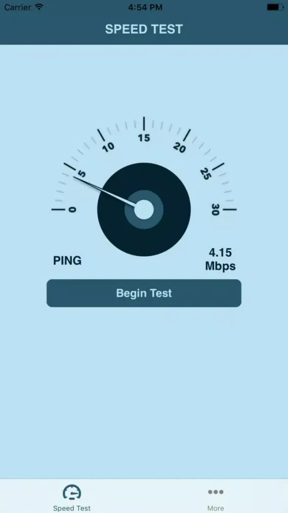 Capturas de tela do Speed Test - Internet Analyzer