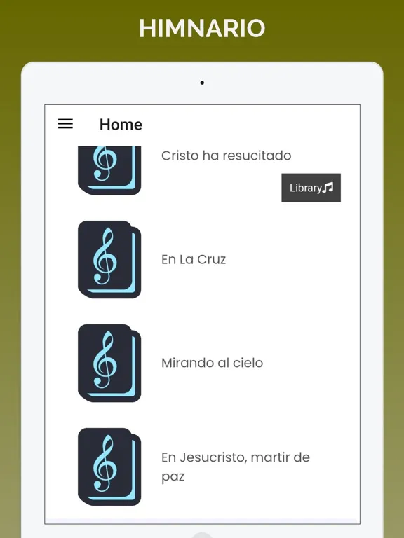 تصاویر Himnario Cristiano App iPad 
