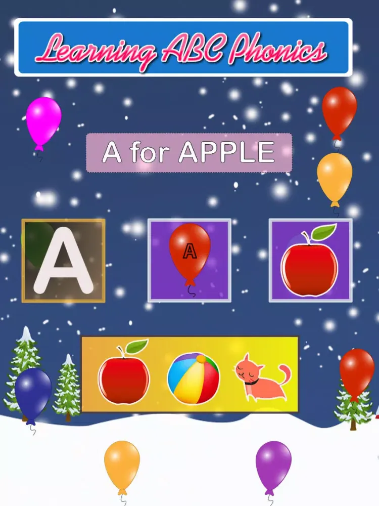Zrzuty ekranu Christmas Magic Balloons iPad 
