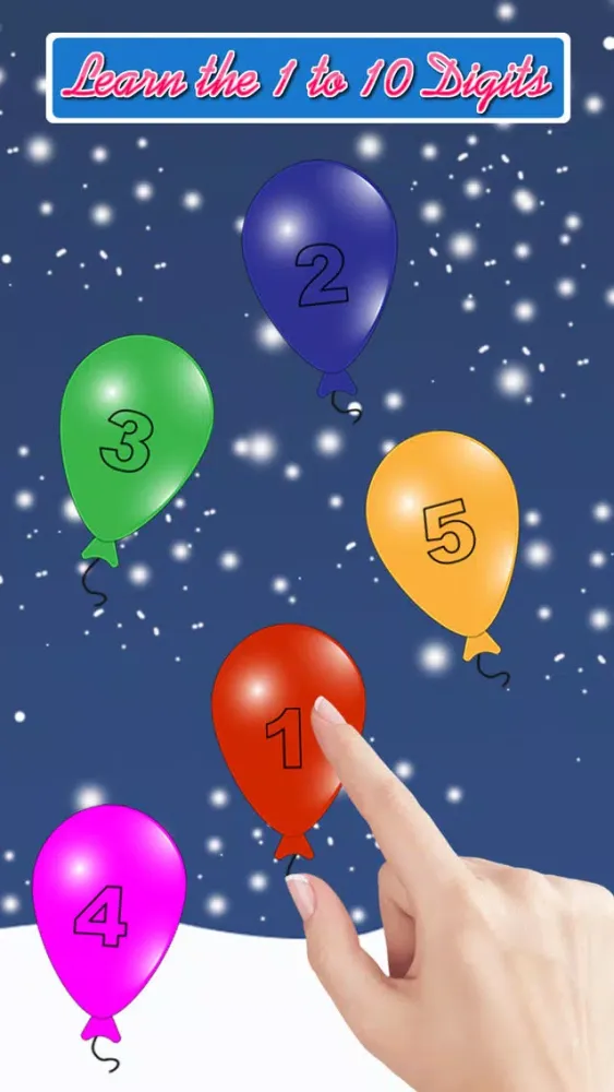 Zrzuty ekranu Christmas Magic Balloons
