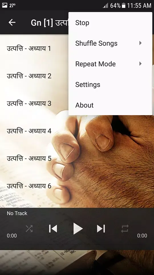 Captures d'écran de Hindi Bible Audio