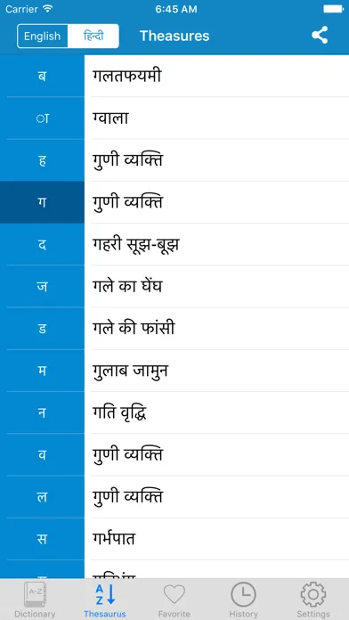 English to Hindi & Hindi to English Dictionary স্ক্রিনশট
