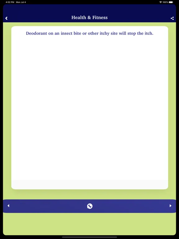Скриншоты Fun Facts & Life Hacks Tips iPad 