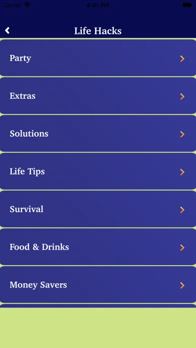 Скриншоты Fun Facts & Life Hacks Tips