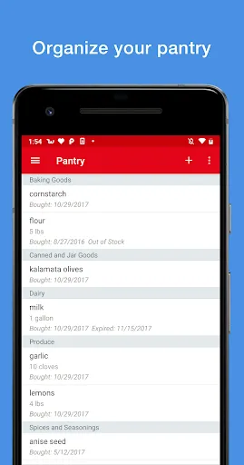 Tangkapan layar Paprika Recipe Manager 3