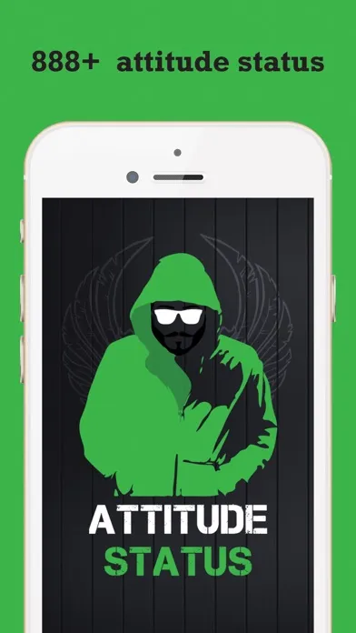 ภาพหน้าจอของ Attitude status, Latest& best message for whatsapp
