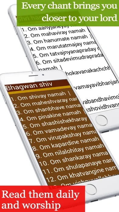 Zrzuty ekranu 108 names of God - Ashtottarashata Namavali