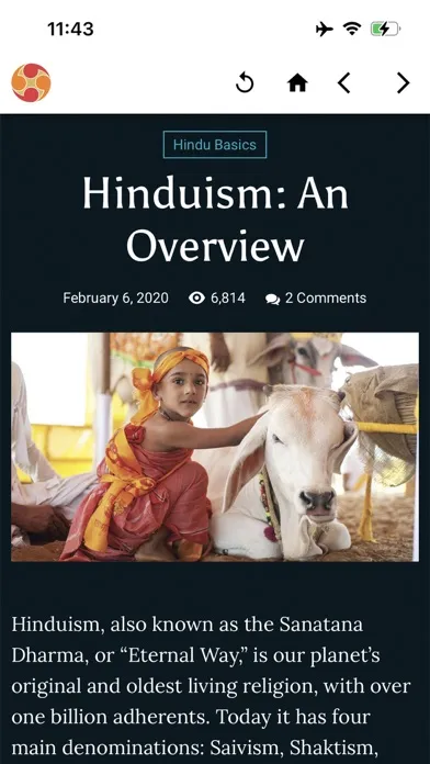 Hinduism Today應用截圖