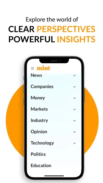 Mint News App: Business & More स्क्रीनशॉट
