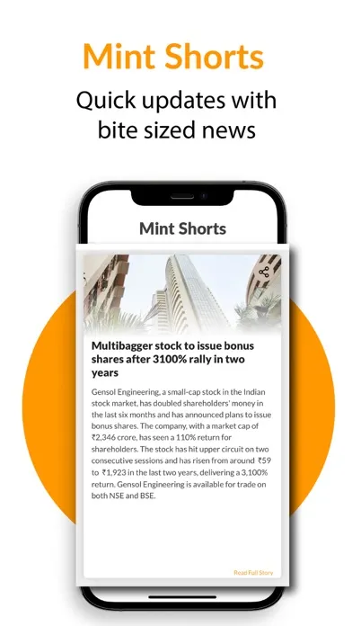 Mint News App: Business & More स्क्रीनशॉट