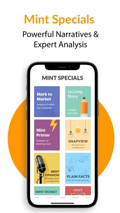 Mint News App: Business & More स्क्रीनशॉट