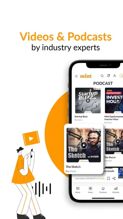 Mint News App: Business & More स्क्रीनशॉट
