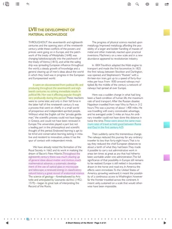 Ảnh chụp màn hình của Hines—myLearning iPad 