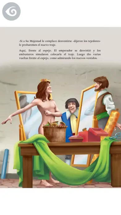 Tangkapan layar The Emperor's New Clothes: