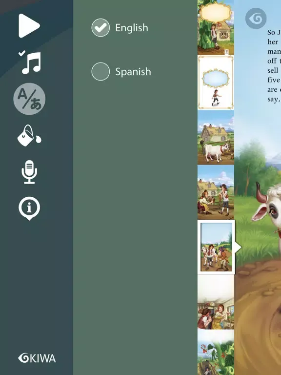 Zrzuty ekranu Jack and the Beanstalk: iPad 
