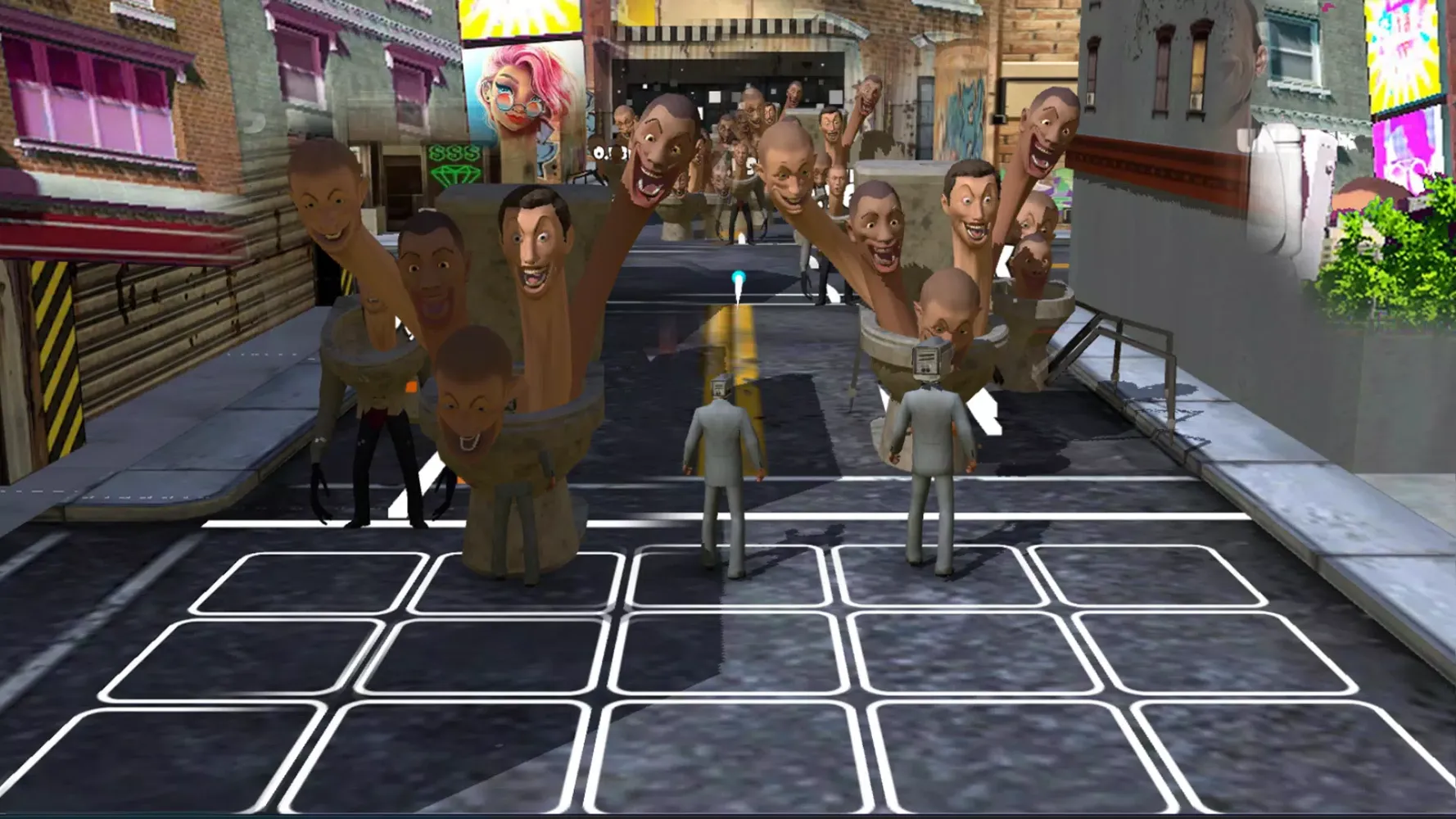 Toilet Fight camera man スクリーンショット