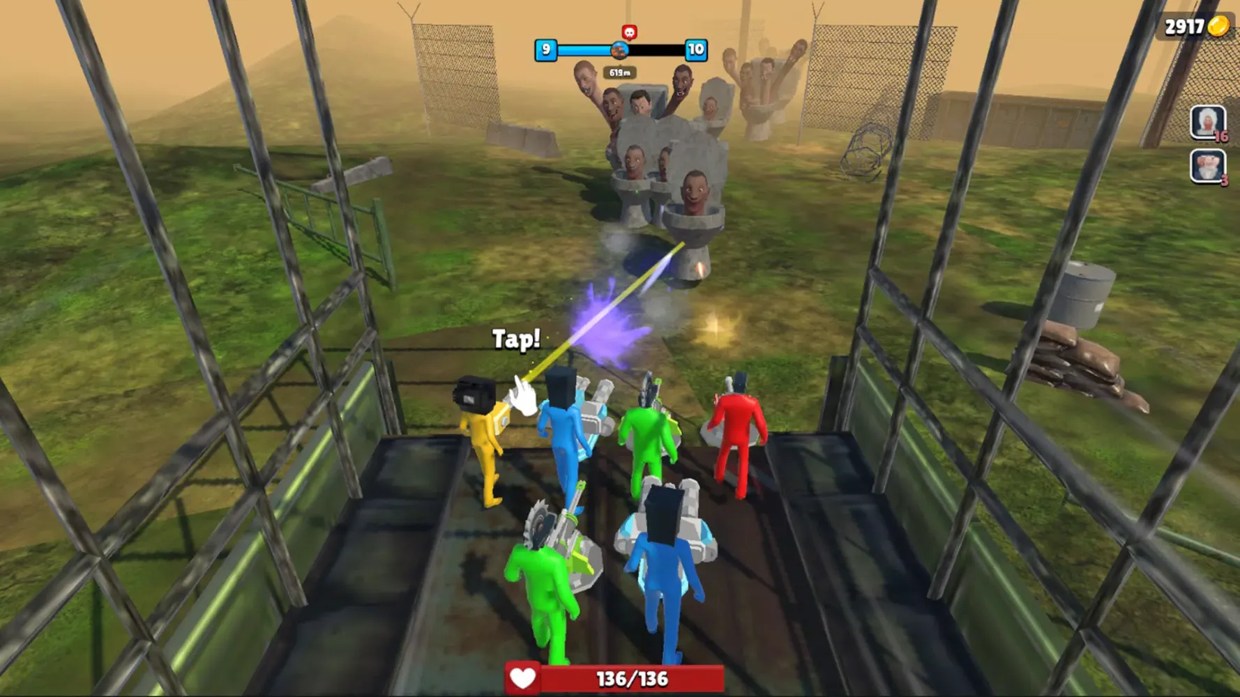 Toilet man Boom Screenshots