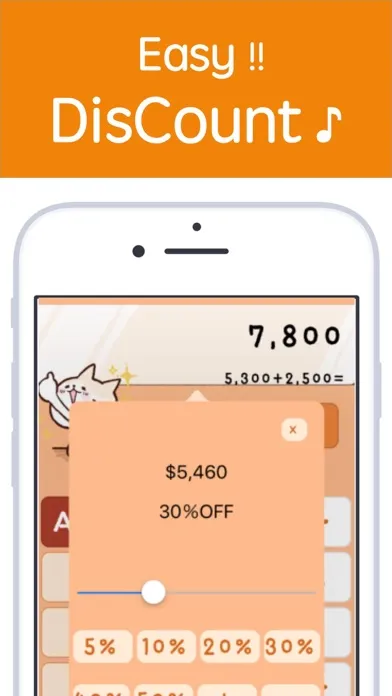 Tangkapan layar Cute calc with discount calc