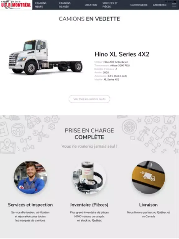 U.T.R. Hino & Hino Montréal iPad  سکرین شاٹس
