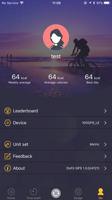 DoFit GPS Screenshots
