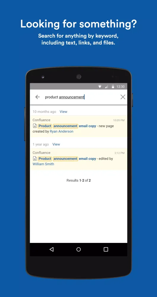 Captures d'écran de HipChat