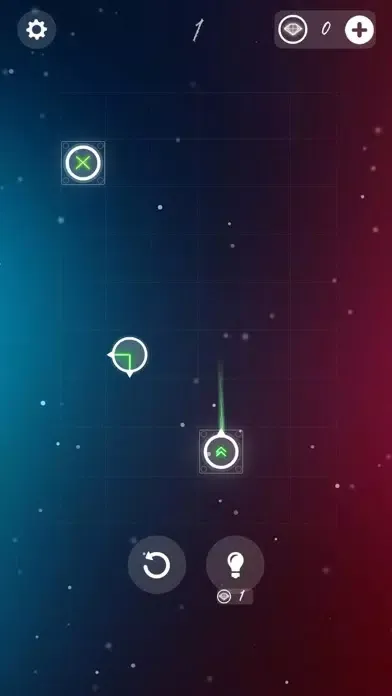 Capturas de tela do Laser power