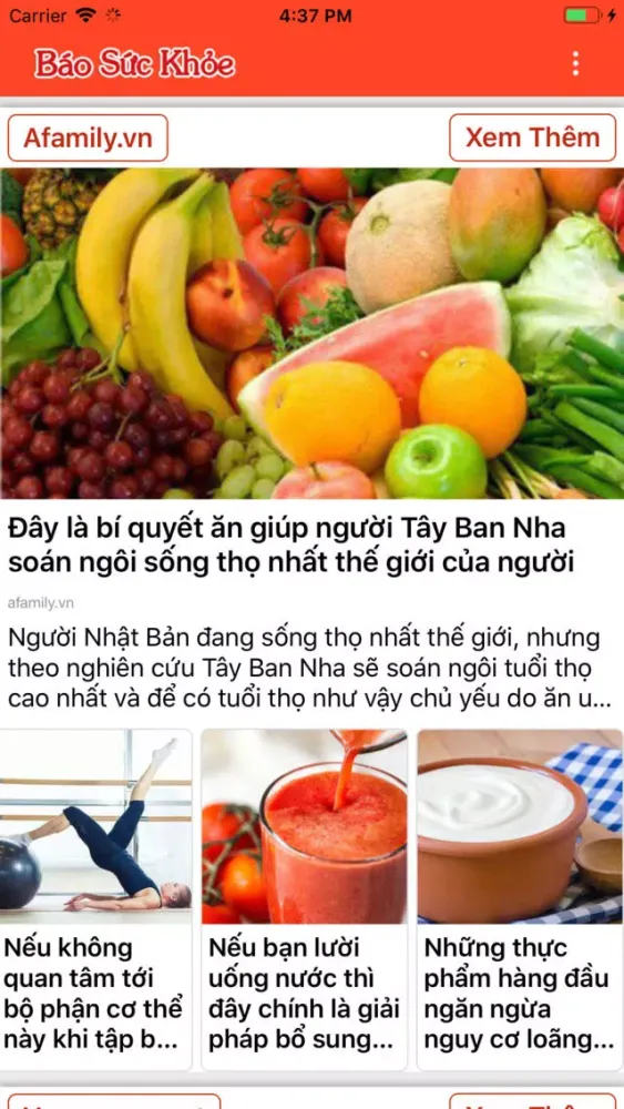 Báo Sức Khỏe - Tin Tức 24h سکرین شاٹس